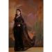 Picture of Delightful Georgette Black Saree