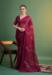 Picture of Sightly Georgette Maroon Saree