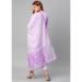 Picture of Bewitching Rayon Plum Readymade Salwar Kameez