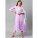 Picture of Bewitching Rayon Plum Readymade Salwar Kameez