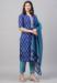 Picture of Statuesque Rayon Steel Blue Readymade Salwar Kameez