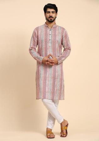 Picture of Taking Linen Rosy Brown Kurtas