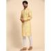 Picture of Marvelous Linen Sandy Brown Kurtas