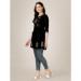 Picture of Classy Rayon Black Kurtis & Tunic