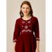 Picture of Well Formed Rayon Maroon Kurtis & Tunic