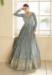 Picture of Nice Georgette Grey Anarkali Salwar Kameez