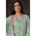 Picture of Georgette Dark Sea Green Straight Cut Salwar Kameez