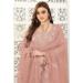 Picture of Taking Georgette Beige Straight Cut Salwar Kameez