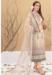 Picture of Georgette Pale Golden Rod Straight Cut Salwar Kameez