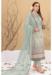 Picture of Georgette Dark Sea Green Straight Cut Salwar Kameez