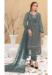 Picture of Georgette Sea Green Straight Cut Salwar Kameez