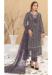 Picture of Stunning Georgette Plum Straight Cut Salwar Kameez