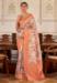 Picture of Alluring Rayon Rosy Brown Saree