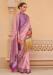 Picture of Pleasing Silk Pale Violet Red Saree