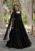 Picture of Amazing Georgette Black Readymade Gown