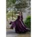 Picture of Enticing Georgette Maroon Readymade Gown