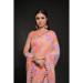 Picture of Excellent Georgette Dark Salmon Saree