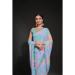 Picture of Wonderful Georgette Light Steel Blue Saree