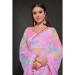 Picture of Lovely Georgette Pink Saree