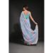 Picture of Delightful Georgette Light Steel Blue Saree