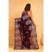 Picture of Gorgeous Georgette Brown Saree