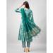 Picture of Marvelous Rayon Dark Cyan Readymade Salwar Kameez