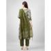 Picture of Marvelous Rayon Slate Grey Readymade Salwar Kameez