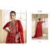 Picture of Exquisite Georgette Fire Brick Anarkali Salwar Kameez