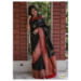 Picture of Ravishing Silk Black Saree