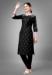 Picture of Fine Cotton Black Readymade Salwar Kameez