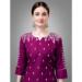 Picture of Superb Cotton Purple Readymade Salwar Kameez