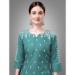 Picture of Admirable Cotton Cadet Blue Readymade Salwar Kameez