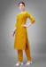 Picture of Cotton Dark Golden Rod Readymade Salwar Kameez