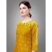 Picture of Cotton Dark Golden Rod Readymade Salwar Kameez