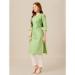 Picture of Fine Cotton Dark Khaki Kurtis & Tunic