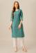 Picture of Comely Cotton Cadet Blue Kurtis & Tunic