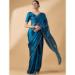 Picture of Good Looking Organza Teal Saree