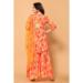 Picture of Charming Chiffon Salmon Readymade Salwar Kameez