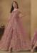 Picture of Gorgeous Net Indian Red Anarkali Salwar Kameez