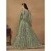 Picture of Elegant Net Dim Gray Anarkali Salwar Kameez