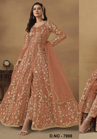 Picture of Lovely Net Sienna Anarkali Salwar Kameez