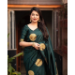 Picture of Excellent Silk Sea Green Saree