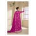 Picture of Classy Georgette Dark Magenta Party Wear Gown