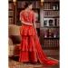 Picture of Ravishing Cotton Dark Red Readymade Salwar Kameez