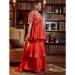 Picture of Ravishing Cotton Dark Red Readymade Salwar Kameez