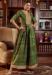 Picture of Cotton Dark Olive Green Readymade Salwar Kameez