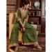 Picture of Cotton Dark Olive Green Readymade Salwar Kameez