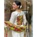 Picture of Fine Crepe White Readymade Lehenga Choli