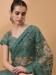 Picture of Radiant Net Dark Sea Green Saree