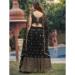 Picture of Beauteous Georgette Black Lehenga Choli